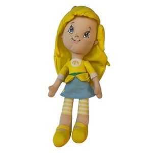 Strawberry Shortcake Yellow Lemon Meringue 12" Plush Stuffed Animal 2015